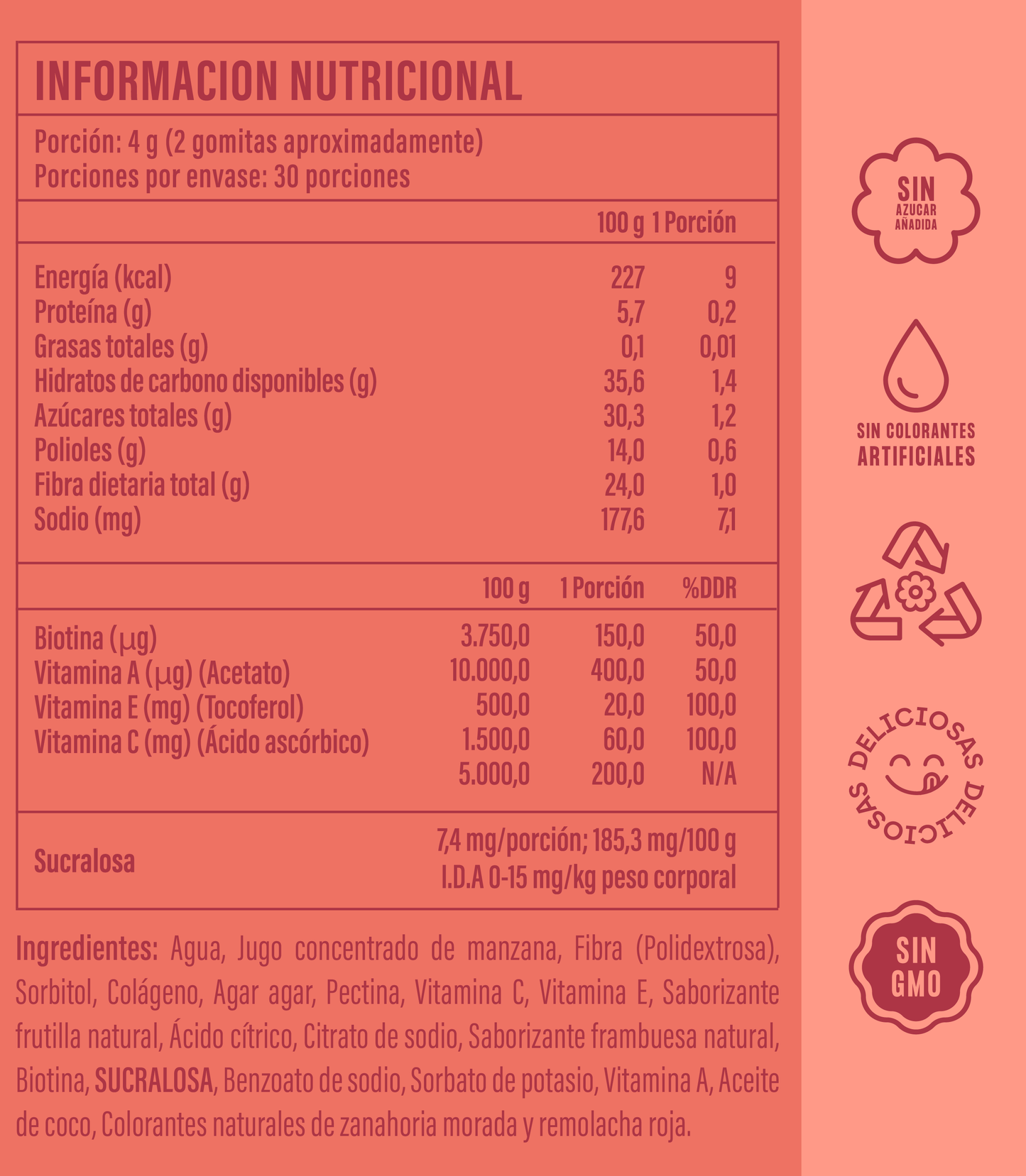 GOMITAS - PACK DETOX + BEAUTY