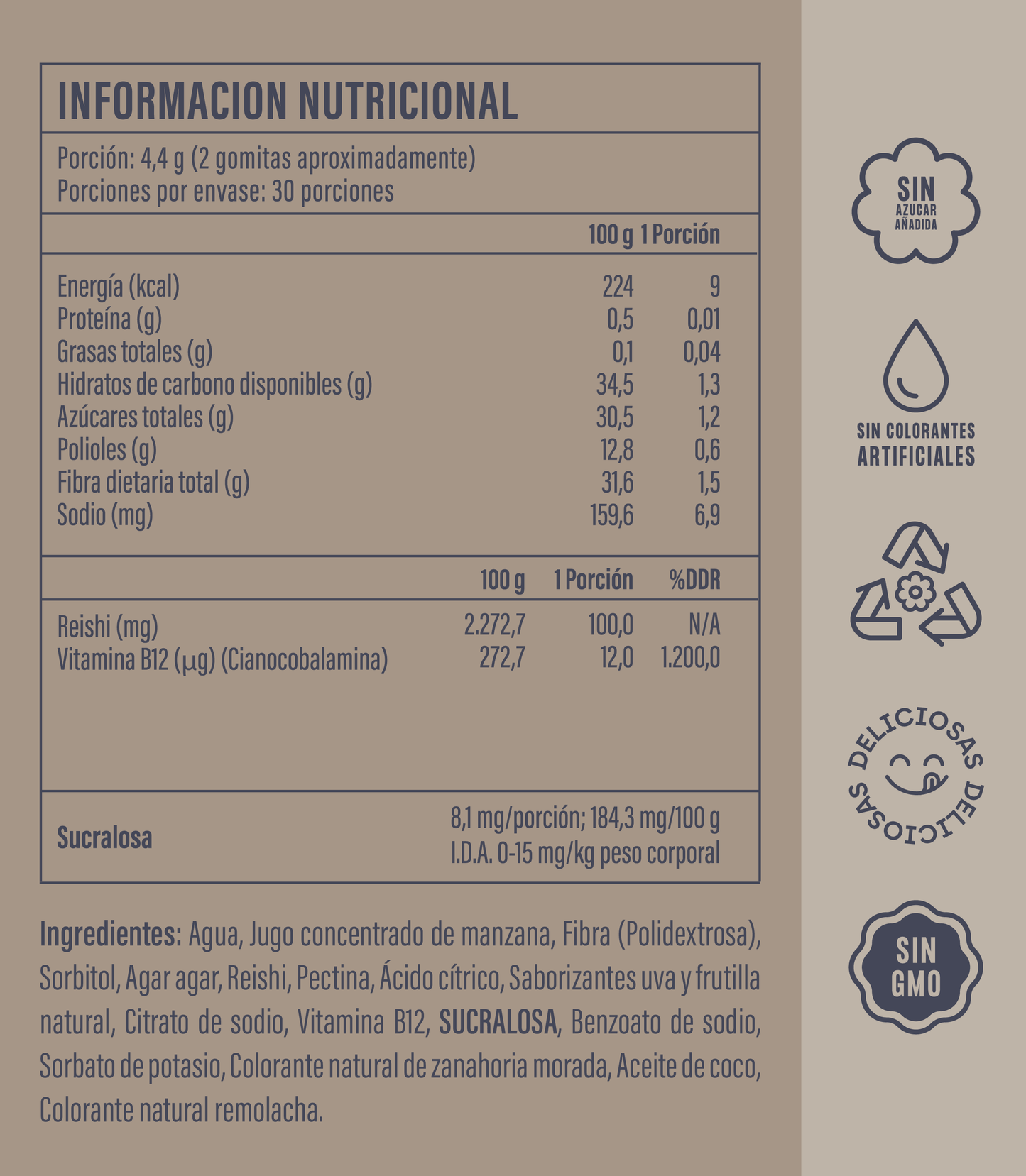 GOMITAS - RELAX 60 UN