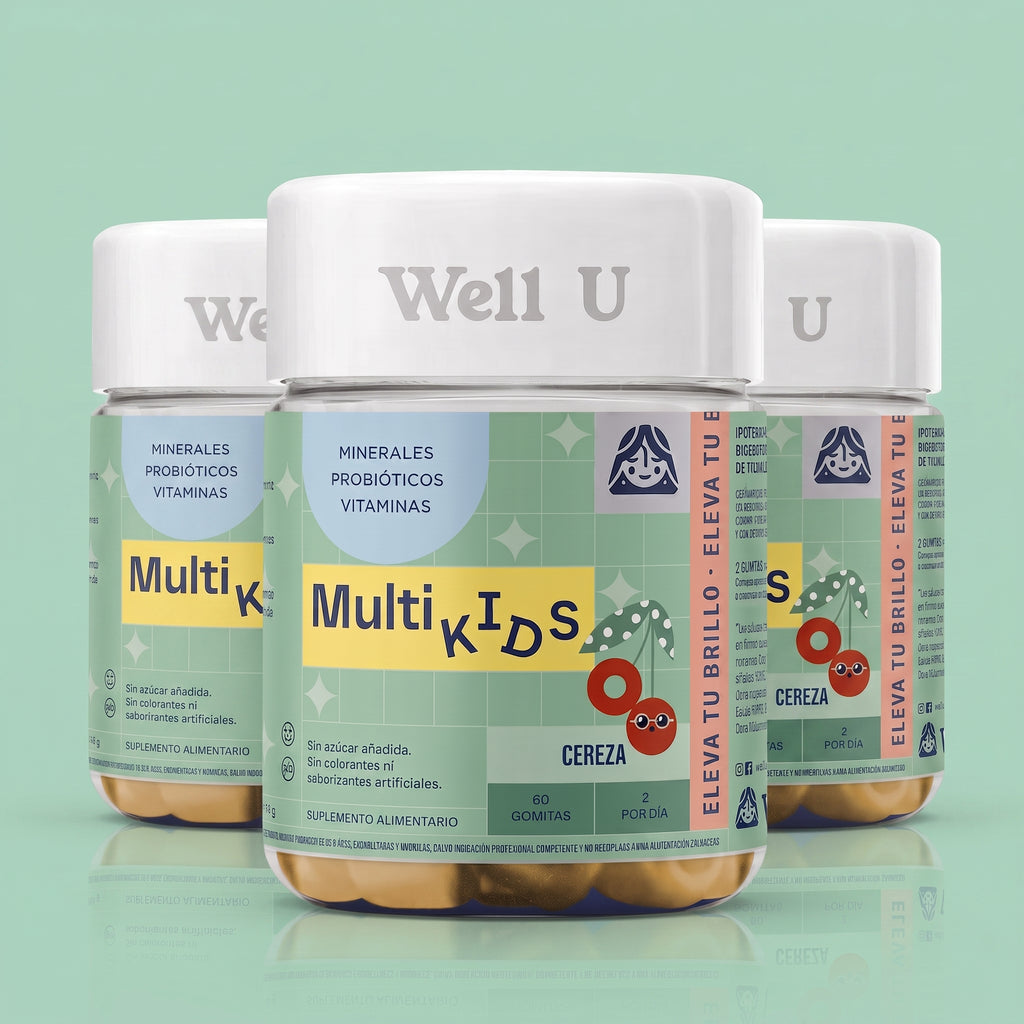 GOMITAS - PACK MULTIKIDS CEREZA 3 MESES
