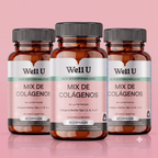 CÁPSULAS - PACK MIX DE COLÁGENOS HIDROLIZADOS PARA 3 MESES