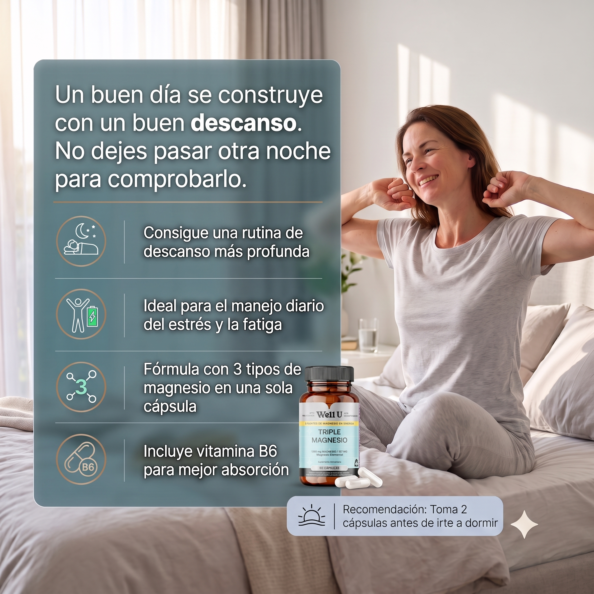 CÁPSULAS - PACK TRIPLE MAGNESIO PARA 3 MESES