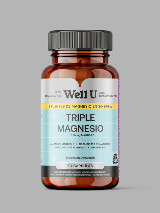 CÁPSULAS - PACK TRIPLE MAGNESIO + MIX DE COLÁGENOS HIDROLIZADOS