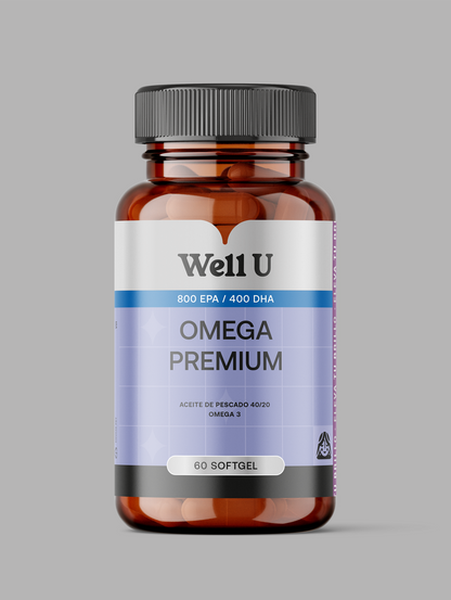 CÁPSULAS - TRIPLE MAGNESIO + OMEGA PREMIUM + MELENA DE LEÓN